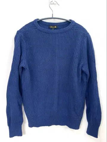 Drawer 드로어 극상 울 리브 니트 스웨터 네이비 사이즈 1