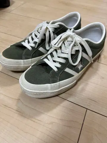 CONVERSE ALL STAR 올리브 스니커즈 25.5cm