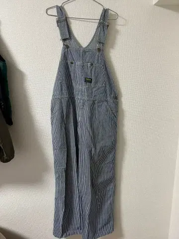 60s 오쉬코쉬 히코리 오버롤 USA제