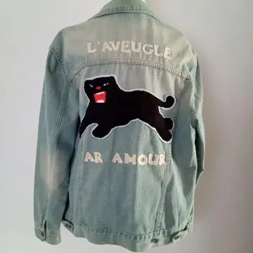 L'AVEUGLE PAR AMOUR 데님 자켓