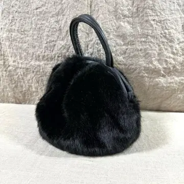 ANVOCOEUR 앙보쿠르 에코 퍼 백 크리스마스 외출