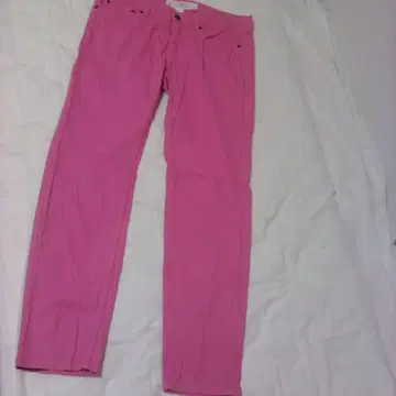 핑크 데님 팬츠