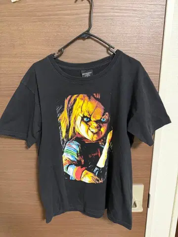 한정판 처키 그래픽 T셔츠 블랙