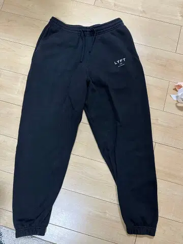 LYFT 블랙 조거 팬츠 M 사이즈