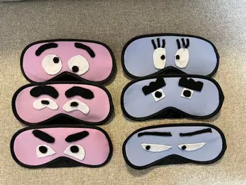 격 체크 꼬리표 안대