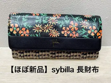 [ sybilla ] 꽃무늬 장지갑