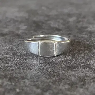 멕시칸 주얼리 실버 925 시그넷 반지 스퀘어 반지