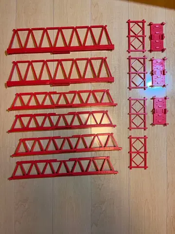 프라레일용 철교 3개 세트