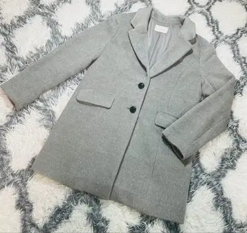 anySiS 그레이 체스터 코트 L 사이즈