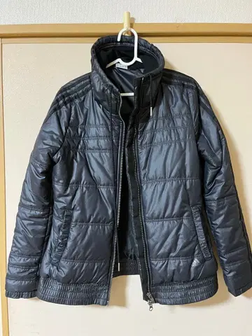 adidas 블랙 다운 자켓