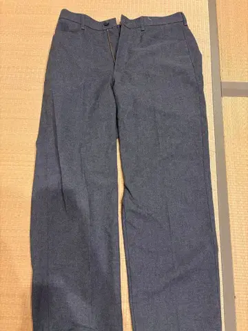 FOB FACTORY F0538 그레이 슬랙스 L