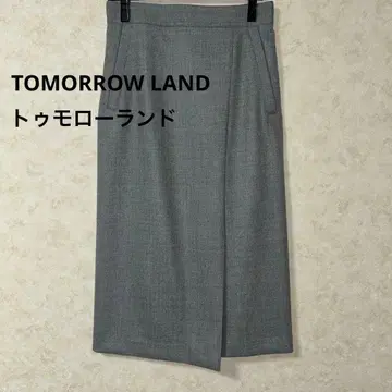 투모로우랜드 타이트 스커트