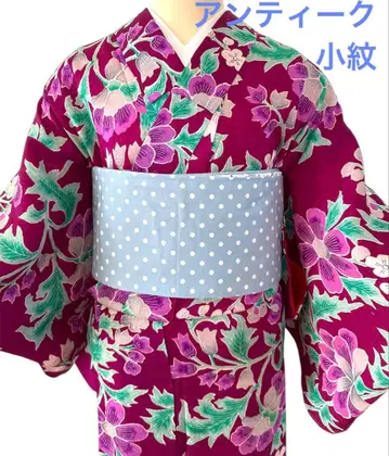 미사용품 앤티크 코몬 새상품급 기모노 레트로