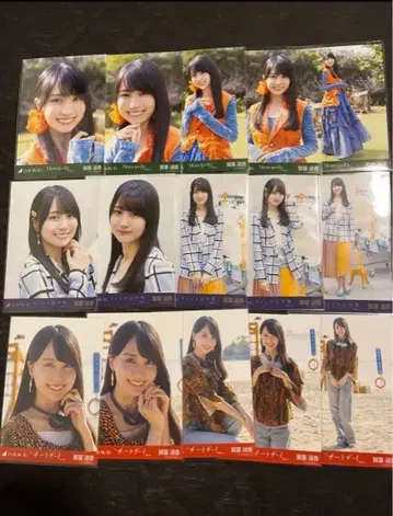 노기자카46 카키 하루카 브로마이드 묶음 판매