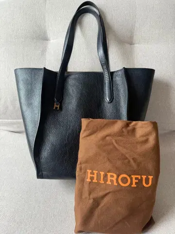 HIROFU(히로후) 누오보라 레더 토트백 L 천연 가죽 A4 사이즈