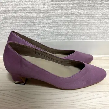 미사용 새상품 르 타롱 스웨이드 펌프스 24.5