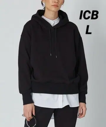 빅 사이즈 ICB 클리어 프렌치 테리 후드티 (23구 자유구 쿠미교쿠)