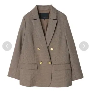 YECCA VECCA 체크 무늬 테일러드 자켓