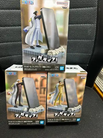 삼대장 피규어 3점 세트 미사용