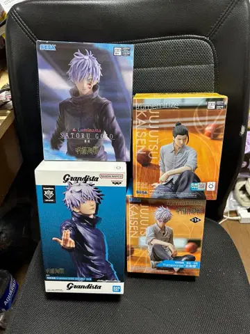 주술회전 피규어 4세트 미사용