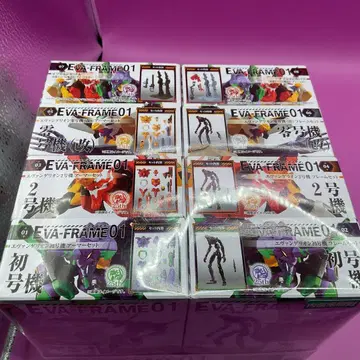 EVA-FRAME 01 에반게리온 피규어 세트