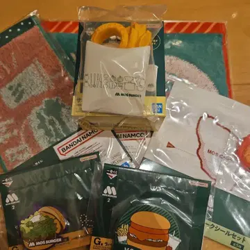 MOS BURGER 제일복권 세트