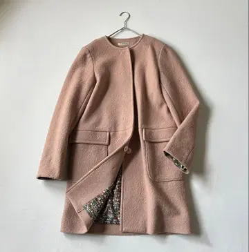 Shower Party 샤워 파티 노카라 코트 리버티