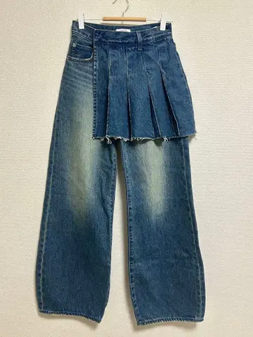 lagua gem 라구아젬 데님 팬츠 비대칭