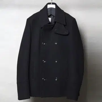 ATTACHMENT 헤비 멜톤 피 코트