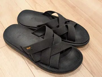 TEVA VOYA SLIDE 샌들 블랙 26cm