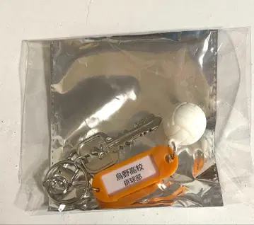 하이큐!! 트레이딩 고교명 포함 열쇠 참 키링 카라스노 고교