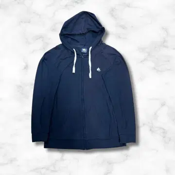 [ LOGOS ] 네이비 집업 후드티 M 사이즈 아웃도어 캐주얼