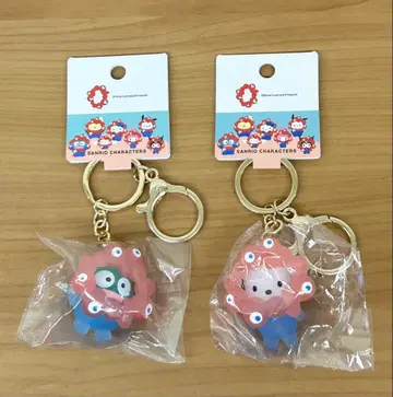 [새상품] 산리오 미야쿠미야쿠 클리어 컬러 키링 포차코 한교