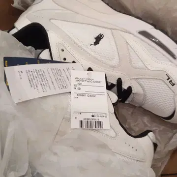 POLO 스니커즈 9.5 화이트/블랙