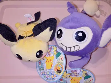 [레어] 포켓몬 2000년대 초기 레트로 봉제 인형 에이팜 피츄