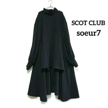soeur7 스르 스콧 클럽 레이어드 원피스
