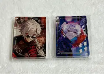 니지산지 쿠츠하 노스탤지어 컬렉션 아크릴 블록 키링