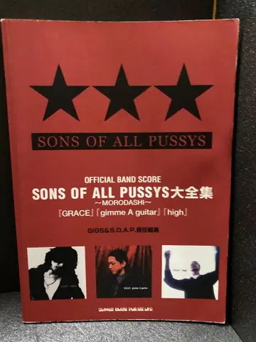 밴드 스코어 SONS OF ALL PUSSYS 대전집