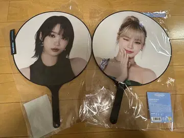 르세라핌 굿즈 부채