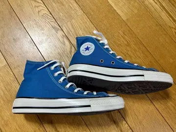 컨버스 파랑 하이컷 스니커즈