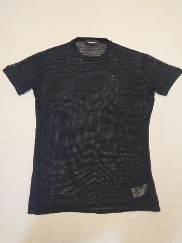 DSQUARED2 블랙 메쉬 T셔츠 L