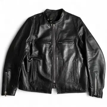 A Leather Racer Jacket 에이 레더 라이더 자켓