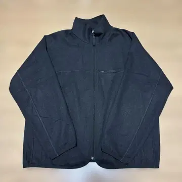 유니클로 U 브러쉬드 저지 블루종 사이즈 L 다크 브라운