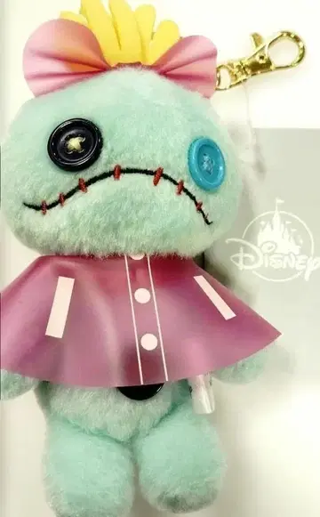 디즈니 릴로 & 스티치 램프 봉제 인형 키링