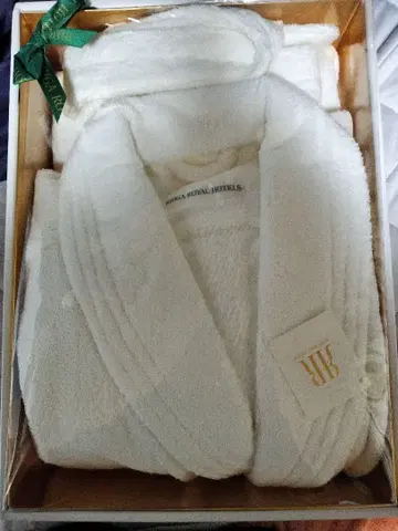 리 가 로얄 호텔즈 목욕 가운 화이트