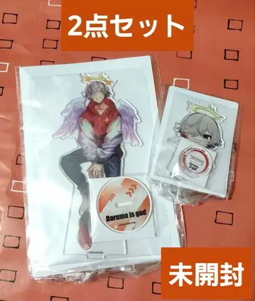 Crazy Raccoon 달마 이즈 갓 아크릴 스탠드 GIGO 2점