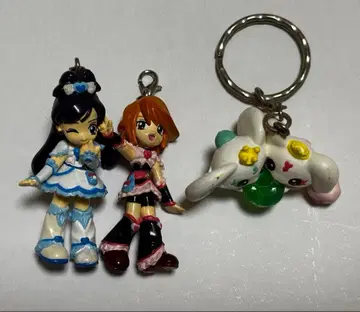 빛의 전사 프리큐어 Max heart 큐어 블랙 키링 피규어
