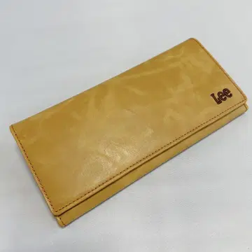 새상품 미사용 Lee 리 장지갑 카멜 0520368