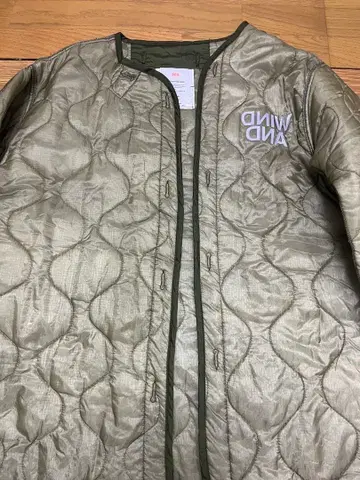 WIND AND SEA 퀼팅 자켓