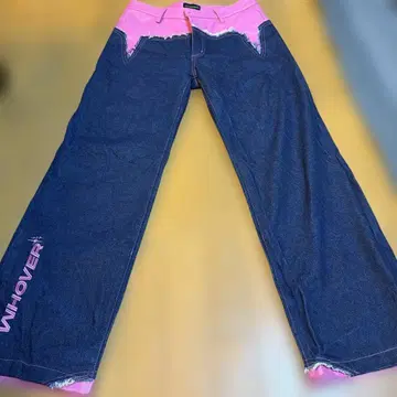 SUPPLIER 와이드 레그 데님 퍼플